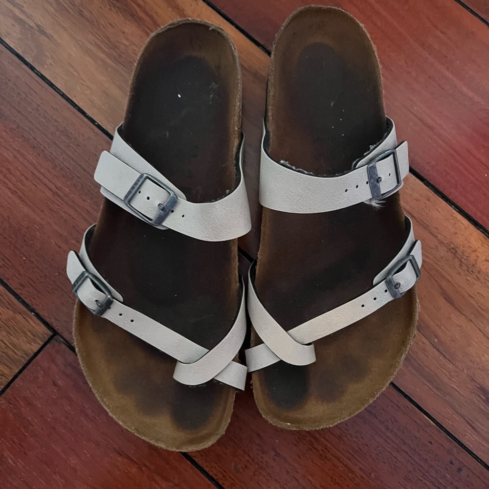 Sand Birkenstock Sandals
